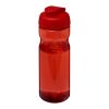 H2O Active® Base Tritan™ 650 ml sportflaska med uppfällbart lock Röd-Röd