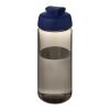 H2O Active® Octave Tritan™ 600 ml sportflaska med uppfällbart lock Heather Charcoal-Blå | Inget reklamtryck | Inte tillgängligt | Inte tillgängligt