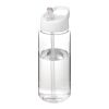 H2O Active® Octave Tritan™ 600 ml sportflaska med piplock Transparent-Vit | Inget reklamtryck | Inte tillgängligt | Inte tillgängligt