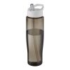 H2O Active® Eco Tempo 700 ml sportflaska med piplock Vit-Heather Charcoal | Inget reklamtryck | Inte tillgängligt | Inte tillgängligt
