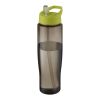 H2O Active® Eco Tempo 700 ml sportflaska med piplock Limegrön-Heather Charcoal | Inget reklamtryck | Inte tillgängligt | Inte tillgängligt