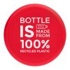 H2O Active® Eco Vibe 850 ml vattenflaska med skruvlock Röd-Röd