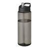 H2O Active® Eco Vibe 850 ml sportflaska med piplock Stormgrå-Svart | Inget reklamtryck | Inte tillgängligt | Inte tillgängligt