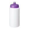 Baseline® Plus grip 500 ml sportflaska med sportlock Transparent-Lila | Inget reklamtryck | Inte tillgängligt | Inte tillgängligt