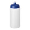 Baseline® Plus 500 ml flaska med sportlock Vit-Blå | Inget reklamtryck | Inte tillgängligt | Inte tillgängligt