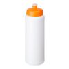 Baseline® Plus 750 ml flaska med sportlock Transparent-Orange | Inget reklamtryck | Inte tillgängligt | Inte tillgängligt
