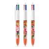 BIC® 4 Colours Fine kulpenna vit-orange