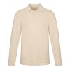 Oakville Langarm Poloshirt Sandstone | XS