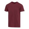 Balfour 200 g/m² kortärmad rundhalsad unisex-T-shirt av ekologiskt OCS-material Djup vinröd | L