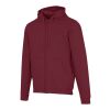 Jasper 280 g/m² unisex-huvtröja av återvunnet ekologiskt OCS-material Djup vinröd | L