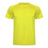 Montecarlo kortärmad sport-T-shirt för barn Fluor Yellow | 12