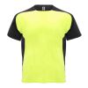 Bugatti kortärmad sport-T-shirt för barn Fluor Yellow-Svart | 4