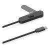 Aluvia RCS 65 W PD-kabel med justerbart telefonställ svart | Inget reklamtryck | Inte tillgängligt | Inte tillgängligt