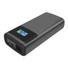 Quantom RCS ultrasnabb PD45W 10.000mAh powerbank med display grå-svart | Inget reklamtryck | Inte tillgängligt | Inte tillgängligt