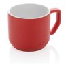 Keramikmugg modern röd | Inget reklamtryck | Inte tillgängligt | Inte tillgängligt