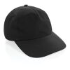 KENTO URBAN RCS återvunnen nylon 5-panels baseballkeps svart | Inget reklamtryck | Inte tillgängligt | Inte tillgängligt | Inte tillgängligt