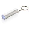 Flash RCS nyckelringsfackla i återvunnet aluminium silvergrå | Inget reklamtryck | Inte tillgängligt | Inte tillgängligt