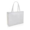 Impact AWARE™ shoppingkasse m. bälg, återvunnen bomull 145gr vit | Inget reklamtryck | Inte tillgängligt | Inte tillgängligt | Inte tillgängligt