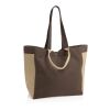 BEAU AWARE™ 400 gsm återvunnen canvas allround shoppingväska brun