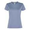 Slam short sleeve women's sports t-shirt Zen Blue | L