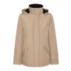 America fodrad parkasjacka för dam Standard | Dark Sand | roly-XL | Inget reklamtryck | Inte tillgängligt | Inte tillgängligt | Inte tillgängligt