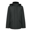 America fodrad parkasjacka för dam Dark Lead | 2XL