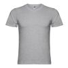 Samoyedo kortärmad v-ringad T-shirt för herr Marl Grey | L