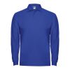 Estrella långärmad pikétröja för herr Kungsblå | 3XL