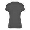 Fox kortärmad T-shirt för dam Svartmelerad | M