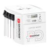 SKROSS World Travel Adapter MUV 65W PD med USB C-kabel vit | Inget reklamtryck | Inte tillgängligt | Inte tillgängligt
