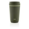 Topl To Go-glas av återvunnen plast Patenterat 360-lock 354 grön | Inget reklamtryck | Inte tillgängligt | Inte tillgängligt