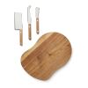 VINGA Veia cheese set brun