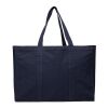 VINGA Hilo AWARE™ återvunnen canvas maxi tote bag marinblå | Inget reklamtryck | Inte tillgängligt | Inte tillgängligt | Inte tillgängligt