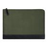 "VINGA Marlow RCS återvunnen polyester 16"" laptopfodral" grön-svart