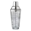 Cocktailshaker i glas (400 ml) Adela Transparent | Inget reklamtryck | Inte tillgängligt | Inte tillgängligt