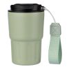 Stainless steel double walled mug Louisa beige | Inget reklamtryck | Inte tillgängligt | Inte tillgängligt