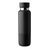 Stainless steel double-walled bottle (500 ml) Lieselotte Svart | Inget reklamtryck | Inte tillgängligt | Inte tillgängligt