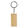 Bamboo keychain Geoffrey Svart | Inget reklamtryck | Inte tillgängligt | Inte tillgängligt
