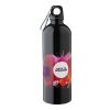 Recycled stainless steel single walled bottle (750 ml) Emeric Gul | Inget reklamtryck | Inte tillgängligt | Inte tillgängligt