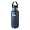 Recycled stainless steel double-walled drinking bottle (500 ml) Lior Grå