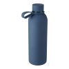 Recycled stainless steel double-walled drinking bottle (500 ml) Sena Grå | Inget reklamtryck | Inte tillgängligt | Inte tillgängligt