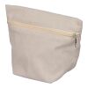 Corduroy zippered cosmetic pouch Tia beige | Inget reklamtryck | Inte tillgängligt | Inte tillgängligt