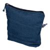 Recycled denim cosmetic bag Orin Blå | Inget reklamtryck