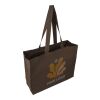 Oeko-Tex® cotton (180 gsm) shopping bag Malina Svart | Inget reklamtryck
