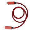 Nylon charging cable Janet Röd
