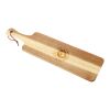 Cutting board Walter | Recycled acacia | With handle Brun