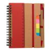 Recycled paper notebook Angela Ljusgrön