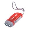 Dynamo LED ficklampa Gul