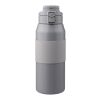 Stainless steel dubble-walled drinking bottle 800 ml Katie Grå