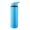 Recycled stainless steel drinking bottle (500 ml) Zeno Blå